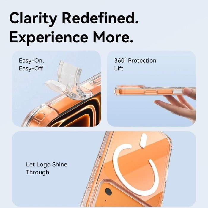 Protection pour téléphone portable Vention KVBTCB-10 Transparent Protection pour téléphone portable Vention KVBTCB-10 Transparent