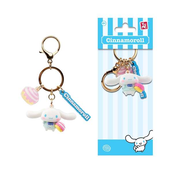 Yume Llavero porte-clés Hello Kitty & Friend 13 cm en PVC et métal - Modèles assortis