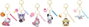 Yume Porte-clé Hello Kitty & Friends 13 cm - Modèles assortis