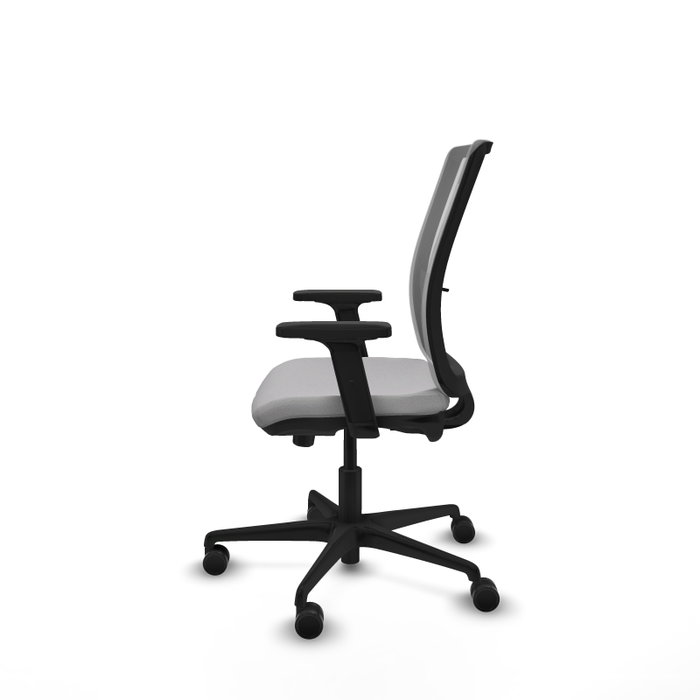 PIQUERAS Y CRESPO Chaise Haches Synchrone/Traslack Gris clair