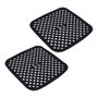 Masterpro Bgmp-7701 Lot de 2 tapis de cuisson en silicone noir 19x19x0.12 cm