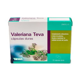 TEVA VALeriana TEVA 200mg 30 capsules