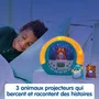 VTech Story'Clock Ma conteuse réveil bleu, conteuse avec lumières et sons pour enfant 3-8 ans, idéale routine coucher, langue française