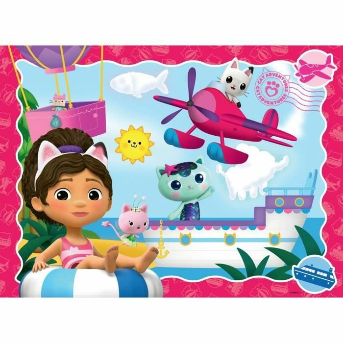 Ravensburger Puzzle XXL 100 pièces L'aventure des chats ! / Gabby's Dollhouse