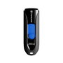 Transcend JetFlash 790 Clé USB 3.1 Gen 1 Rétractable 256 Go - Compacte sans Capuchon avec Connecteur Coulissant