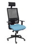 Piqueras y Crespo Chaise de Bureau Horna Bleu ciel
