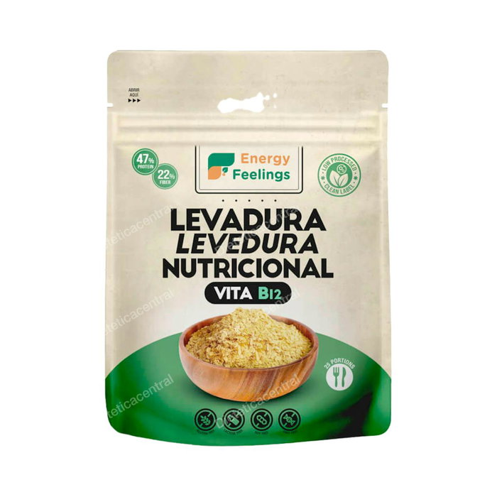 ENERGY FEELINGS Levure Nutritionnelle VitaB12 en Flocons 130 g ENERGY FEELINGS Levure Nutritionnelle VitaB12 en Flocons 130 g
