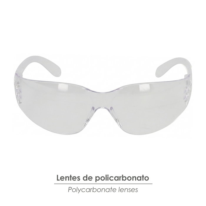 WOLFPACK LINEA PROFESIONAL Lunettes de protection Sport Transparentes EN ISO 16321
