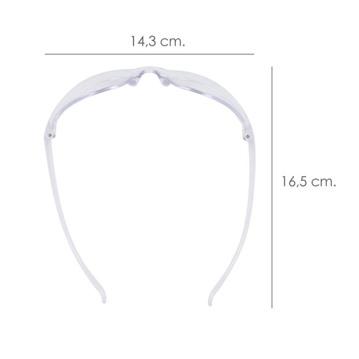 WOLFPACK LINEA PROFESIONAL Lunettes de protection Sport Transparentes EN ISO 16321