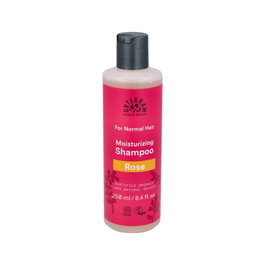 URTEKRAM Shampoing Roses Cheveux Normaux 250 ml Éco Vegan – Certifié Bio