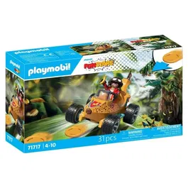 Playmobil 71717 Kart Banane Funstars - Ensemble de 31 pièces avec Véhicule et Figurines - Jeu de Construction Créatif pour Enfants dès 4 Ans