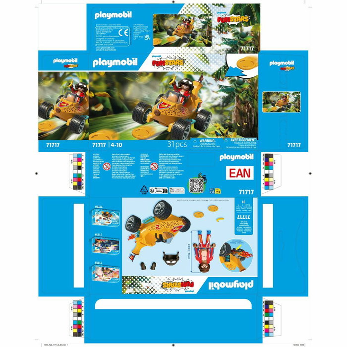 Playmobil Kart banane Funstars 71717