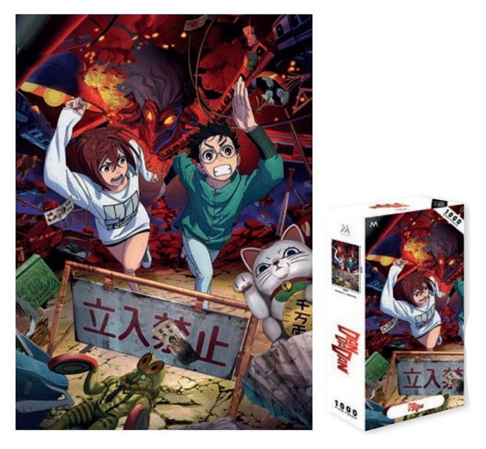 Plastoy Dandadan puzzle 1000 pièces avec affiche Plastoy Dandadan puzzle 1000 pièces avec affiche