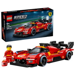 Lego Speed Champions 77261 Ferrari 499P - Voiture de Course à Construire pour Enfants dès 9 Ans