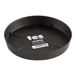 Plastiken Plato para cuenco y maceta Tes y Doric Ø180mm Gris anthracite