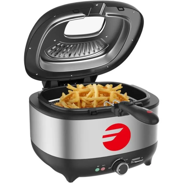 Fagor FG2310 - Friteuse électrique 3,5 litres 1800W, cuve amovible, filtres anti-odeurs, température jusqu'à 190°C