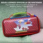 Turtle Beach - Étui de voyage officiel Nintendo Switch 2 Switch OLED Mario Bricks - PlayTrek - Protection EVA renforcée et rangement