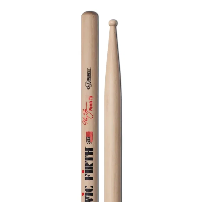 Vic Firth Baquetas Corpsmaster Signature Snare Thom Hannum Piccolo Tip STH3 Vic Firth Baquetas Corpsmaster Signature Snare Thom Hannum Piccolo Tip STH3