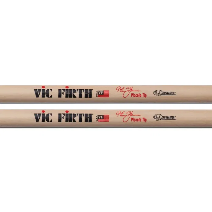 Vic Firth Baquetas Corpsmaster Signature Snare Thom Hannum Piccolo Tip STH3 Vic Firth Baquetas Corpsmaster Signature Snare Thom Hannum Piccolo Tip STH3