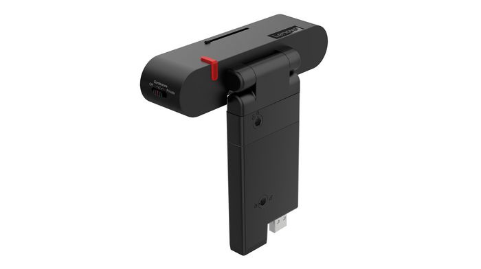 Lenovo Thinkvision MC60 Webcam avec micro, capteur S, résolution 1920 x 1080 pixels, USB 2.0, noir