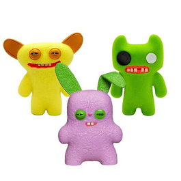 Bizak Fuggler - Pack de 3 figurines avec modèles assortis - Version espagnole