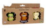 Bizak Lot de 3 Figurines Fuggler, Personnages Drôles et Originaux à Collectionner dès 4 Ans