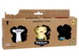 Bizak Lot de 3 Figurines Fuggler, Personnages Drôles et Originaux à Collectionner dès 4 Ans