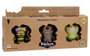 Bizak Lot de 3 Figurines Fuggler, Personnages Drôles et Originaux à Collectionner dès 4 Ans