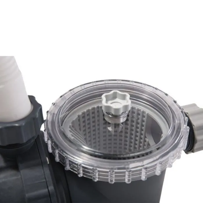 Intex SX3200 Filtre à sable pour piscine - Débit 10m³/h - Pour piscine jusqu'à 65m³ - Capacité sable 38 kg - Vanne 6 voies