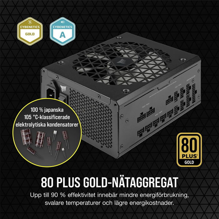 Bloc d’Alimentation Corsair RM1000x SHIFT ATX 1000 W 80 Plus Gold
