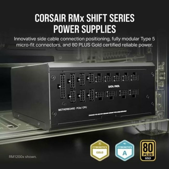Bloc d’Alimentation Corsair RM1000x SHIFT ATX 1000 W 80 Plus Gold
