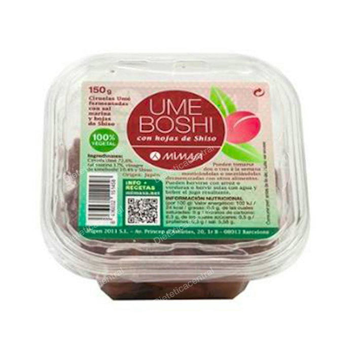 MIMASA UMEBOSHI con shiso 150gr. MIMASA UMEBOSHI con shiso 150gr.