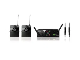 AKG US45A/C Système UHF sans fil instrumental avec 2 émetteurs et récepteur