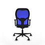 Piqueras y Crespo Chaise de Bureau Jorquera Bleu clair