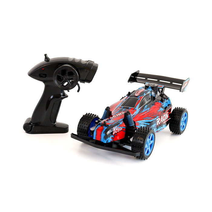 Tachan Buggy Voiture Radiocommandée T01014 Retador - 1:18 - 2.4 GHz - Avec Lumières - Bleu - 14 ans et plus