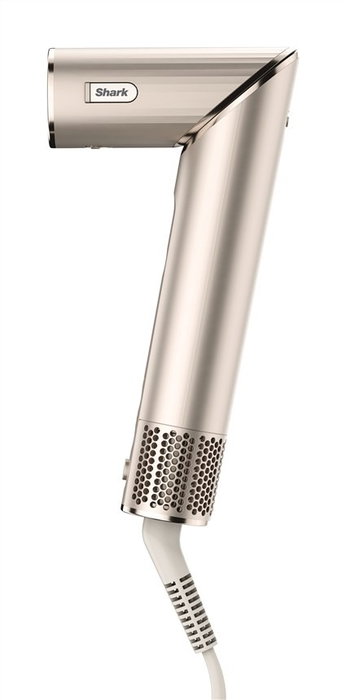 Shark HD440SLEU FlexStyle - Séchoir et mouleur de cheveux 5 en 1 (Couleur Champagne) - Technologie Coanda, 3 réglages, 5 accessoires inclus