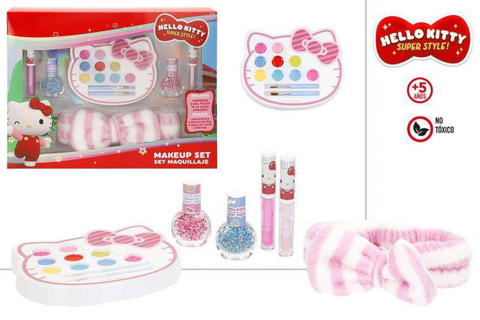 Color Baby Coffret de Maquillage Hello Kitty pour Enfants 29 x 5 x 23 cm - A Partir de 36 Mois Color Baby Coffret de Maquillage Hello Kitty pour Enfants 29 x 5 x 23 cm - A Partir de 36 Mois