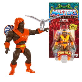 Mattel Masters of the Universe Origins - Figure d'action Hypno Motu HKM71 (14 cm, 16 points d'articulation, avec accessoire)