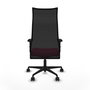 Piqueras y Crespo Chaise de Bureau Albacete Rose et Noir