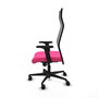 Piqueras y Crespo Chaise de Bureau Albacete Rose et Noir