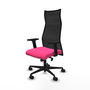 Piqueras y Crespo Chaise de Bureau Albacete Rose et Noir