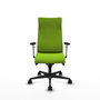 Piqueras Y Crespo Fauteuil Albacete, Similicuir Pistache, Mécanisme Synchrone