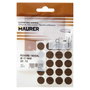 MAURER Cache-vis adhésifs noyer (blister 20 unités) inevitable