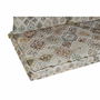 Canapé deux places DKD Home Decor Jaune Marron Beige 145 x 76 x 13 cm
