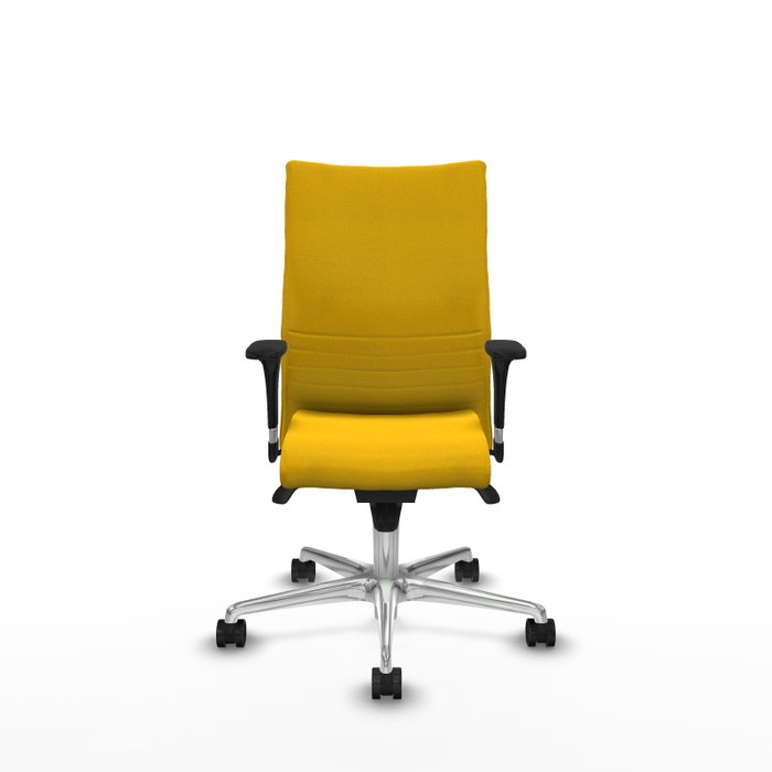 Piqueras Y Crespo Chaise Albacete confidente, mécanisme Sincro, Jaune Piqueras Y Crespo Chaise Albacete confidente, mécanisme Sincro, Jaune