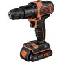 Black + Decker BDCHD18K Perceuse-visseuse à percussion sans fil 18V