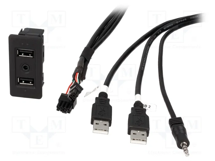 PER.PIC. Adaptateur USB/AUX pour VW Golf VII 2013-> PER.PIC. Adaptateur USB/AUX pour VW Golf VII 2013->