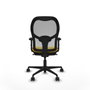 Piqueras y Crespo Chaise de Bureau 2D036N0 Jaune