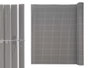 Ibergarden Rouleau de Canisse Gris PVC 300x100x0,3 cm (Set de 6)