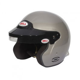 Bell Casco Mag Titanium S. Hans Taille XL61-61 FIA8859-2024 BL1435A84 Casque Jet Fibre de Verre Visiere Regable Pare-Soleil Anti-Reflets